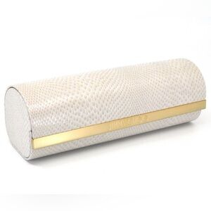 New Jimmy Choo Glasses Case - Small Snake-skin case